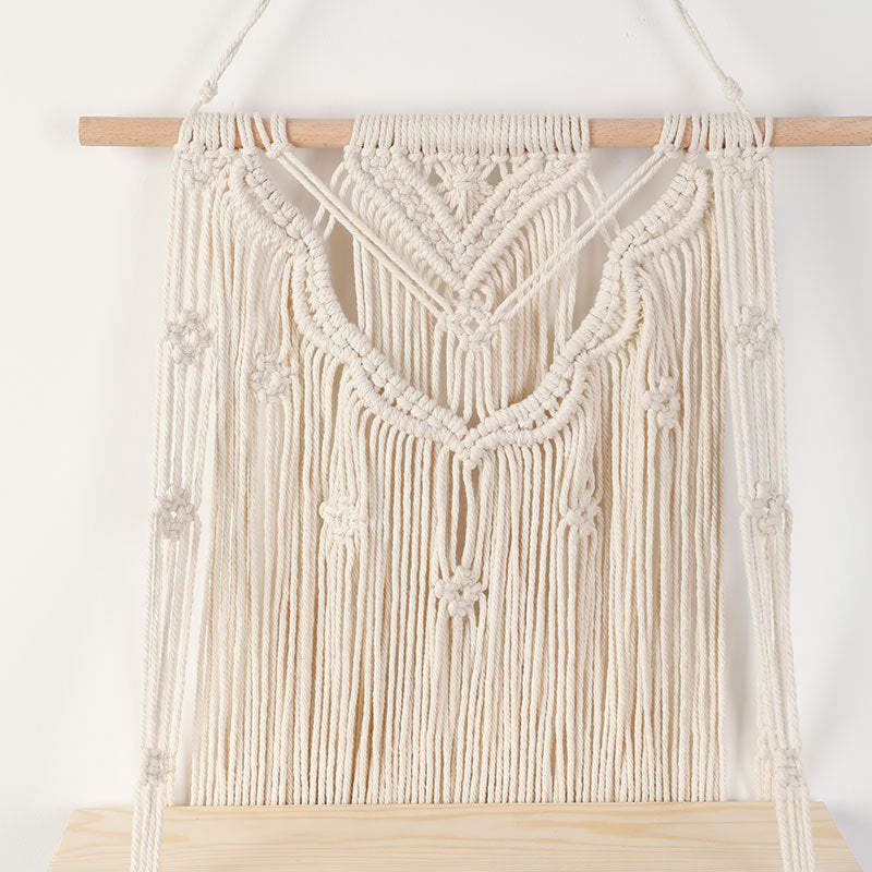 Wall Decoration Natural Wood Black | High & Bury