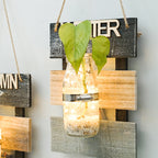 Wall Decoration with Glass Carafe Holder | High & Bury
