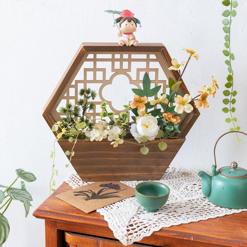 Wall Decoration with Glass Holder | High & Bury
