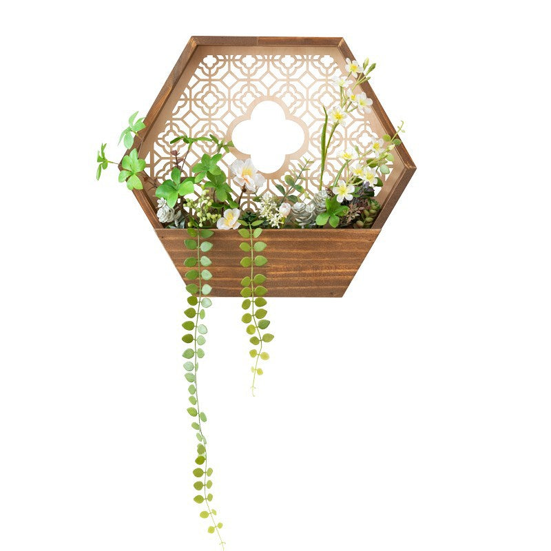 Wall Decoration with Glass Holder | High & Bury