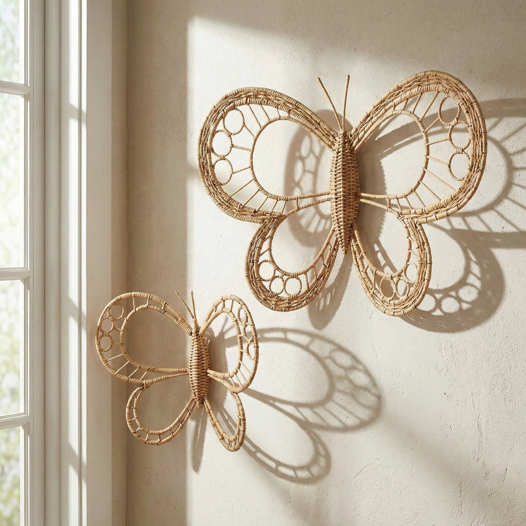 Wall Decoration Woven Natural Fiber | High & Bury