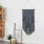 Wall Hanging Beige Gray | High & Bury