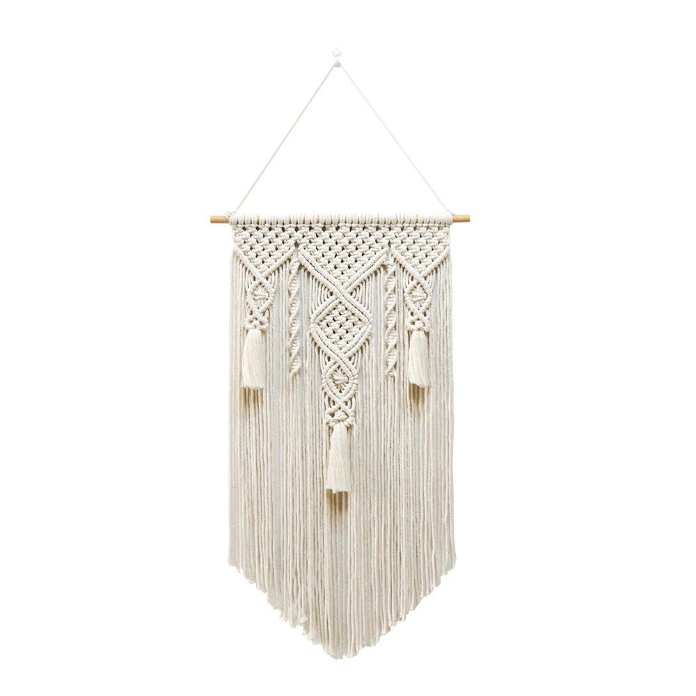 Wall Hanging Beige Gray | High & Bury
