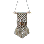 Wall Hanging Cotton Macrame Wood | High & Bury