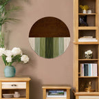 Wall Hanging made of Dyed Yarn and Wood | High & Bury