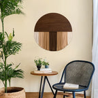 Wall Hanging made of Dyed Yarn and Wood | High & Bury