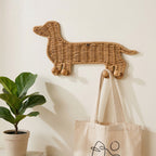 Wall Hook Woven Natural Fiber | High & Bury