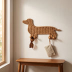 Wall Hook Woven Natural Fiber | High & Bury