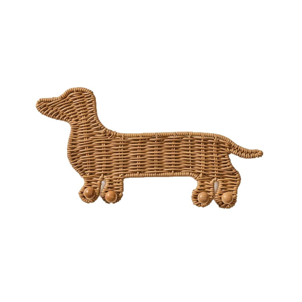 Wall Hook Woven Natural Fiber | High & Bury