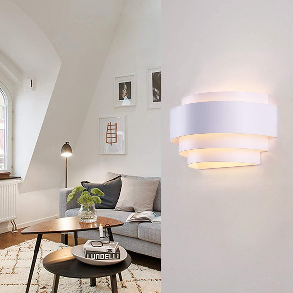 Wall Lamp White | High & Bury