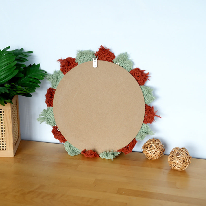 Wall Mirror with Decorative Macrame Frame | High & Bury