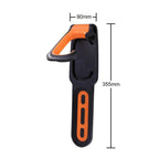Wall-Mounted Bicycle Storage Hook Rack, Plastic, 355 X 90 X 30mm, view 2