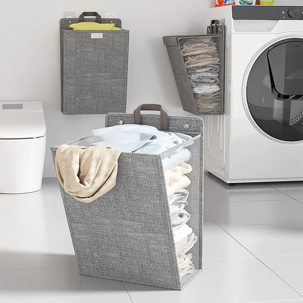Wall-Mounted Laundry Basket | High & Bury