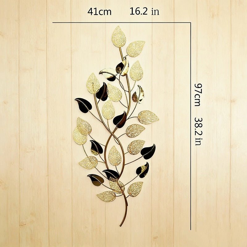 Wall-Mounted Leaf Sculpture | High & Bury