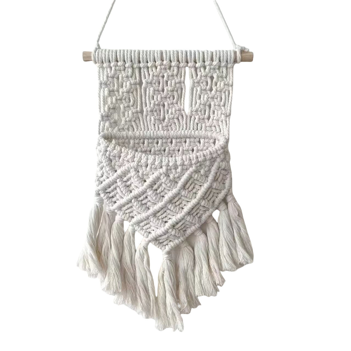 Wall-Mounted Macrame Planter | High & Bury