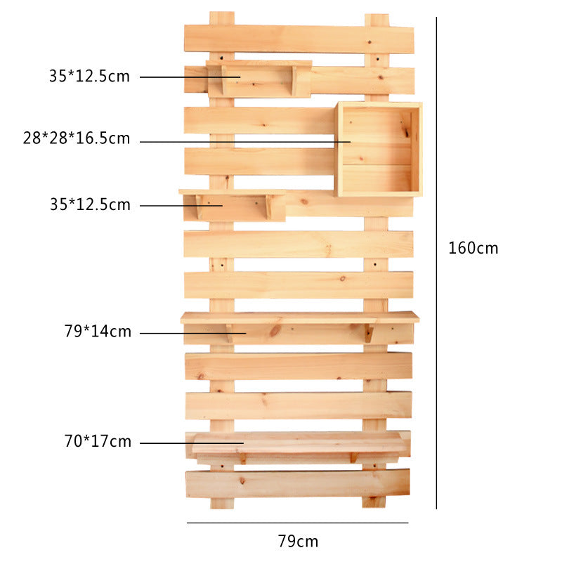 Wall Shelf made of High-Quality Wood | High & Bury