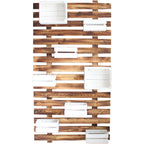 Wall Shelf System with Integrated Storage Boxes | High & Bury