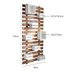 Wall Shelf System with Integrated Storage Boxes | High & Bury
