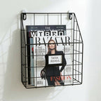 Wall Shelf with Storage Basket | High & Bury