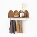 Wall Shelf with Woven Design | High & Bury
