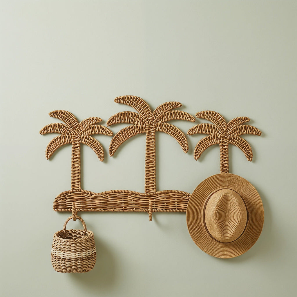 Wall Wardrobe in Palm Design | High & Bury