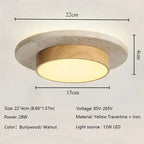 Wandercrest Travertine Ceiling Lamp