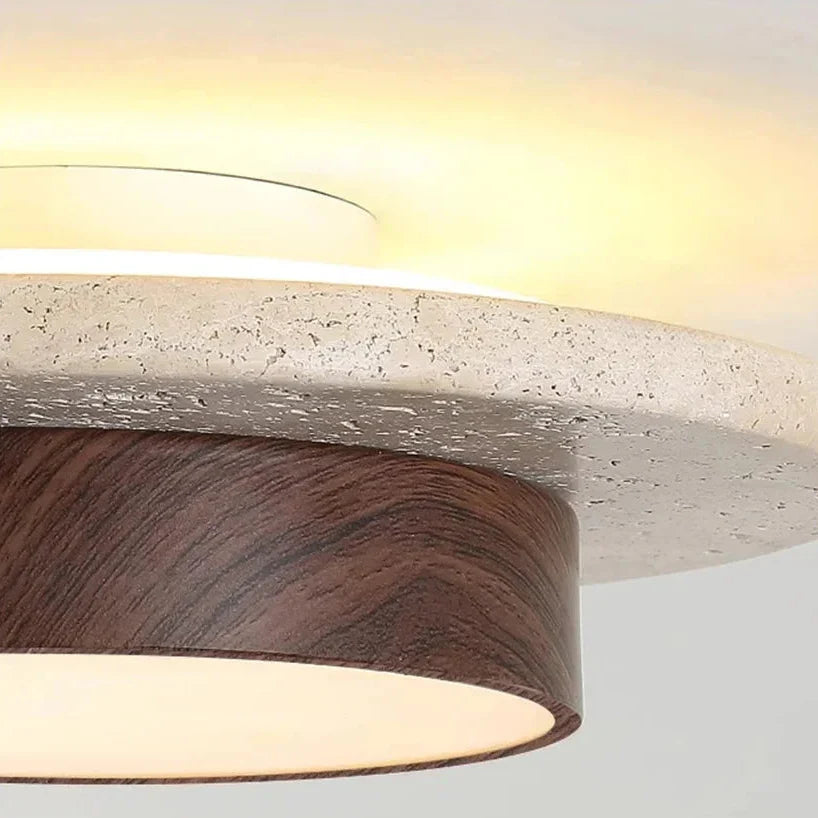 Wandercrest Travertine Ceiling Lamp