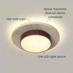 Wandercrest Travertine Ceiling Lamp