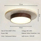 Wandercrest Travertine Ceiling Lamp