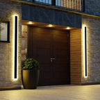 Wanderhaven Linear Metal Outdoor Wall Light