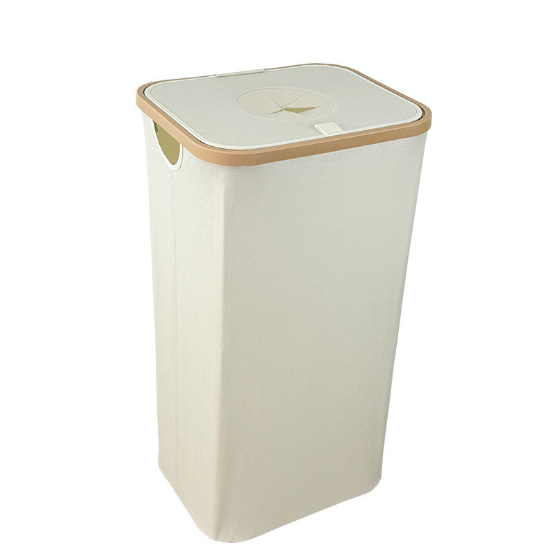 Waste Bin Beige Pink | High & Bury