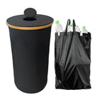 Waste Bin with Bamboo Lid | High & Bury