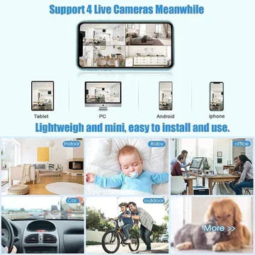 WatchPoint Mini Wireless 1080p Camera with Night Vision and Magnetic Mount, view 5