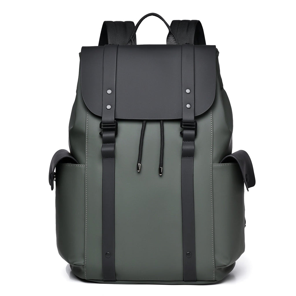 Waterproof Fabric Rucksack with Padded Straps and Multiple Compartments, view 2