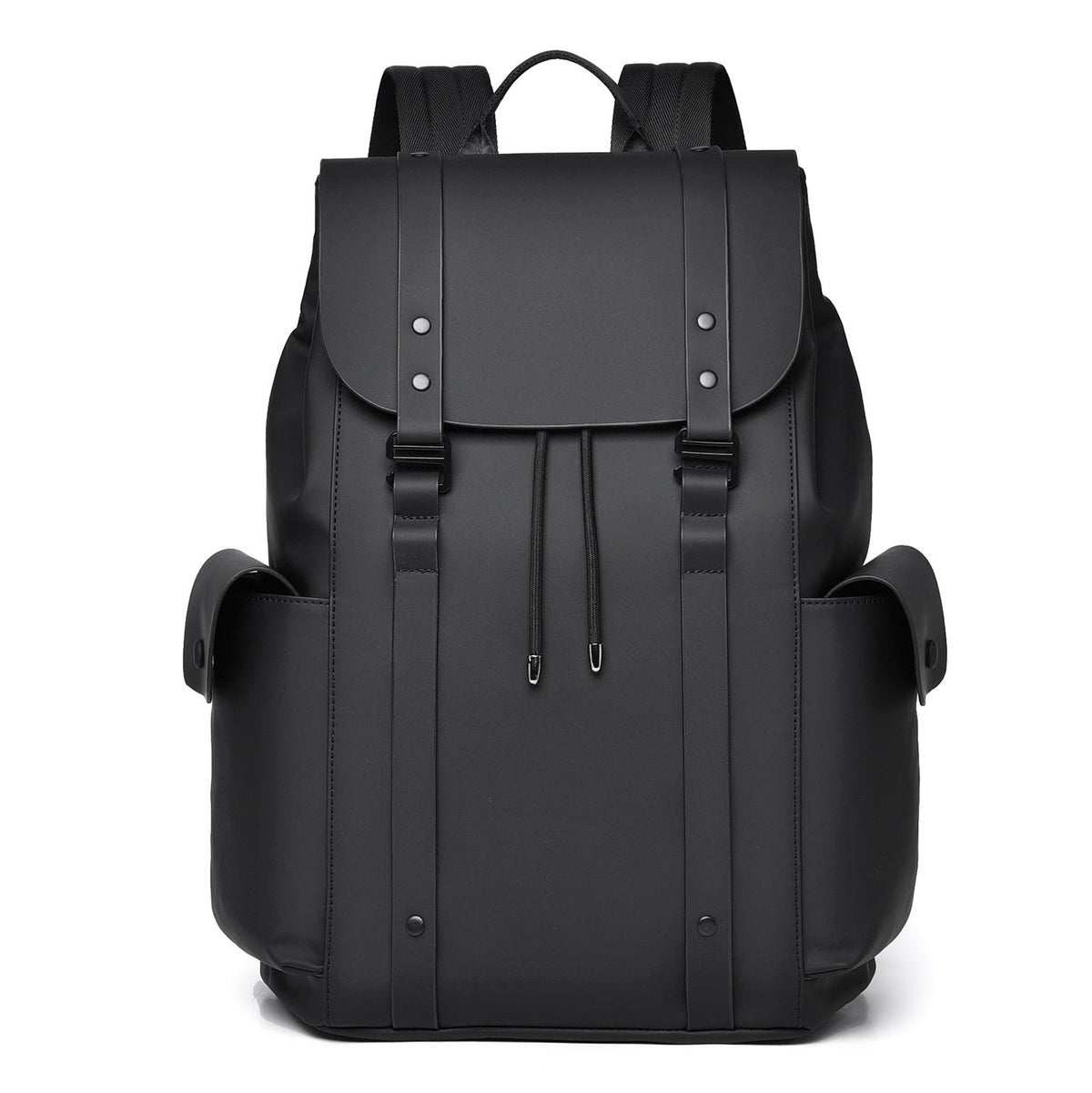 Waterproof Fabric Rucksack with Padded Straps and Multiple Compartments, view 4