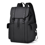Waterproof Fabric Rucksack with Padded Straps and Multiple Compartments