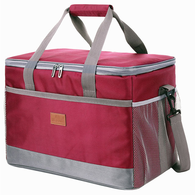 Waterproof Insulated Cooler Bag, 42 x 28 x 31 cm, 8mm Foam, Shoulder Strap, view 10
