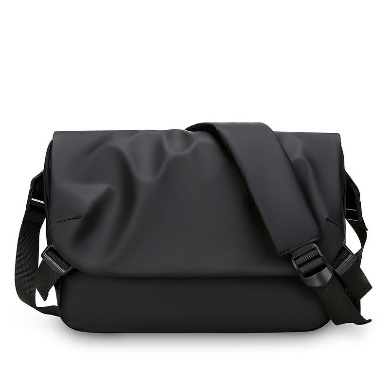 Waterproof Messenger Bag, 12*9*3 inch, Adjustable Shoulder Strap, view 3