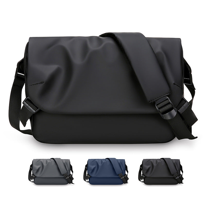 Waterproof Messenger Bag, 12*9*3 inch, Adjustable Shoulder Strap