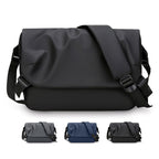 Waterproof Messenger Bag, 12*9*3 inch, Adjustable Shoulder Strap