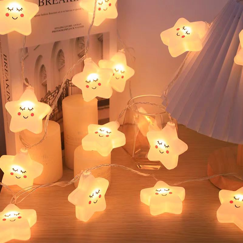 Waterproof Outdoor Rainbow Cloud LED String Lights | High & Bury