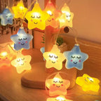 Waterproof Outdoor Rainbow Cloud LED String Lights | High & Bury