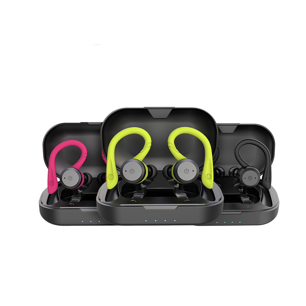 Waterproof Wireless Sport Earbuds, Bluetooth 5.0, IPX7, 20 Hours, view 2