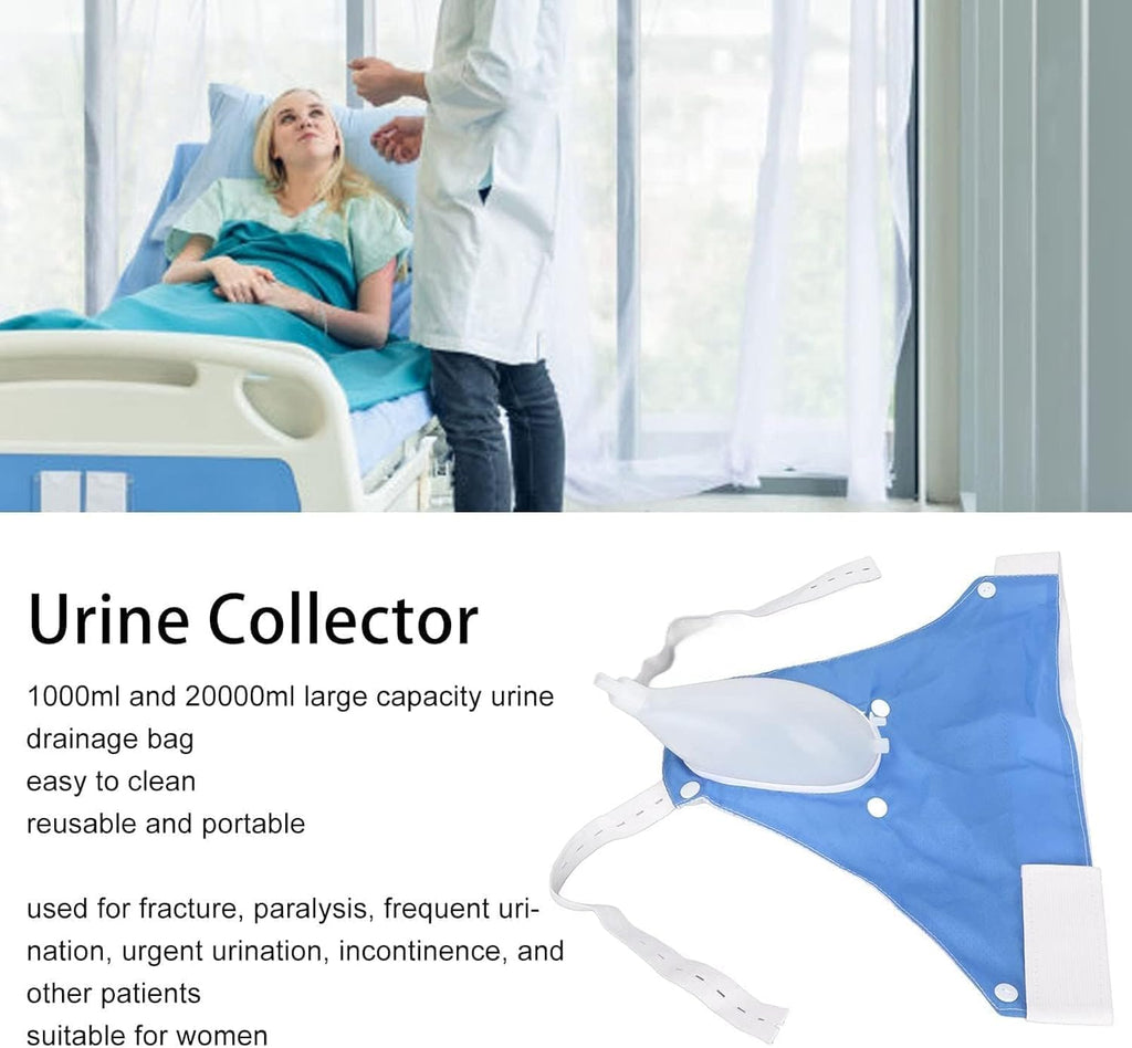 Wearable Urine Collector with 100 cm Tube and 1000 mL & 2000 mL Bags, view 6