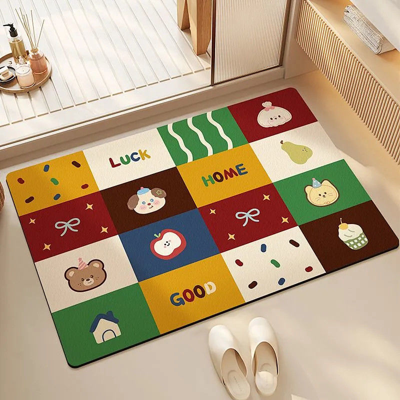 Welcome Home Cartoon Area Rug | High & Bury