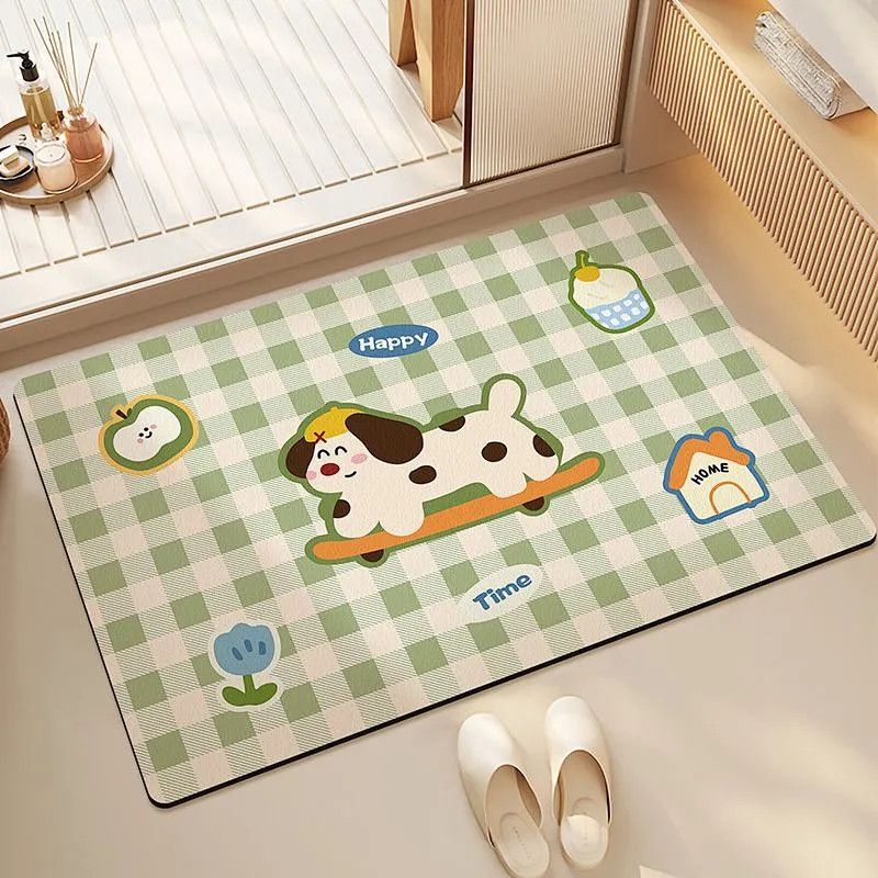 Welcome Home Cartoon Area Rug | High & Bury