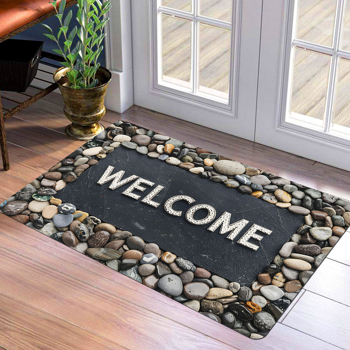 Welcome Mat Non Slip | High & Bury