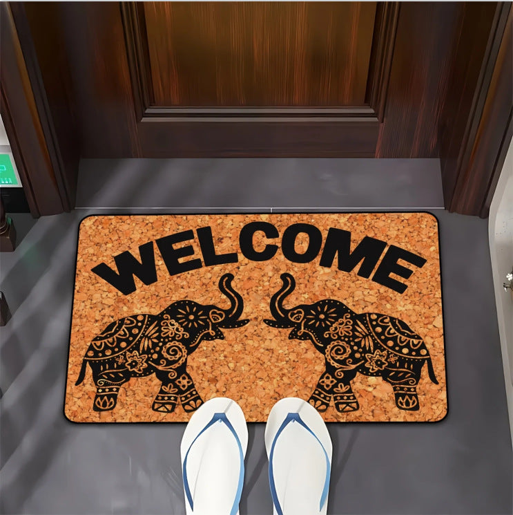 Welcome Mat Soft Textile Non Slip | High & Bury