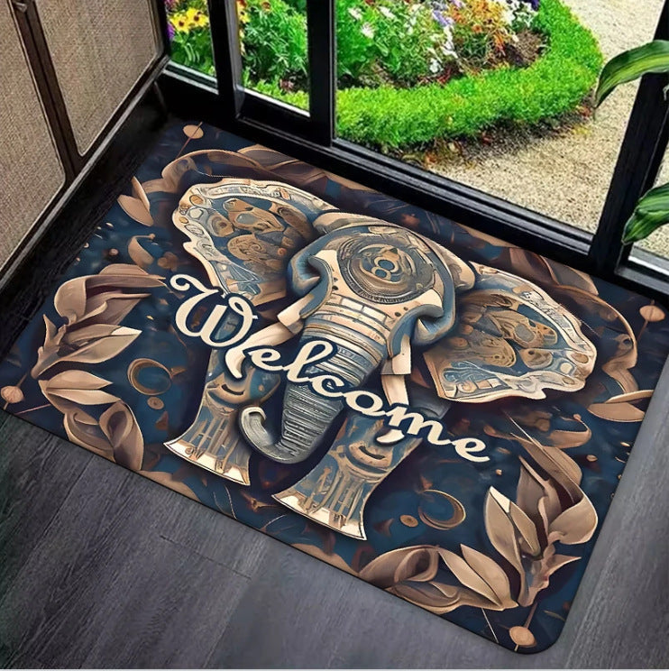 Welcome Mat Soft Textile Non Slip | High & Bury