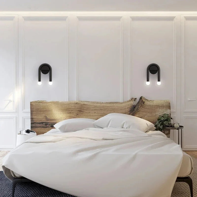Wenbina Black Wall Lamp